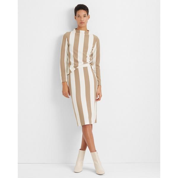 Club Monaco Striped Pencil Skirt