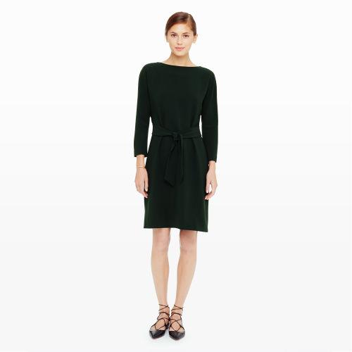 Club Monaco Color Green Vancy Tie-front Dress In Size 0