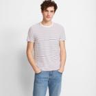 Club Monaco Black And White Williams Pocket Crew