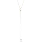 Club Monaco Color Gold Adina Reyter Teardrop Lariat