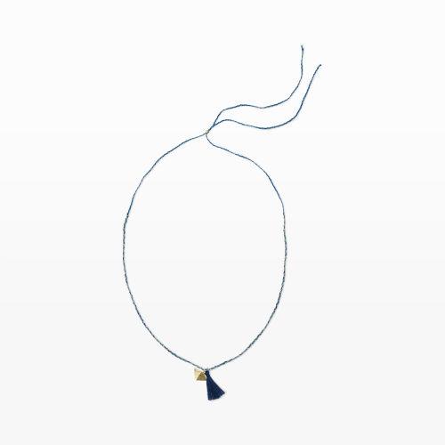 Club Monaco Color Blue Bradley Necklace