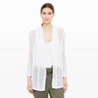 Club Monaco Color White Jone Open-knit Sweater