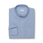 Club Monaco Color Blue Slim-fit Oxford In Size Xs