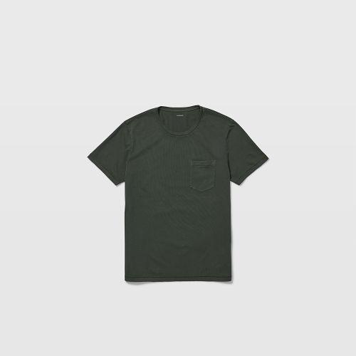 Club Monaco Color Green Williams Garment-dyed Crew