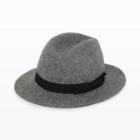 Club Monaco Color Grey Wool Felt Hat