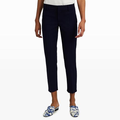 Club Monaco Color Blue Renay Cropped Pant