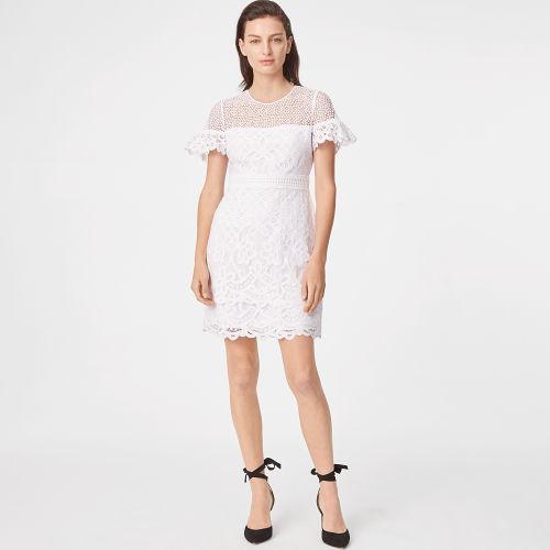 Club Monaco Color White Wollstan Lace Dress
