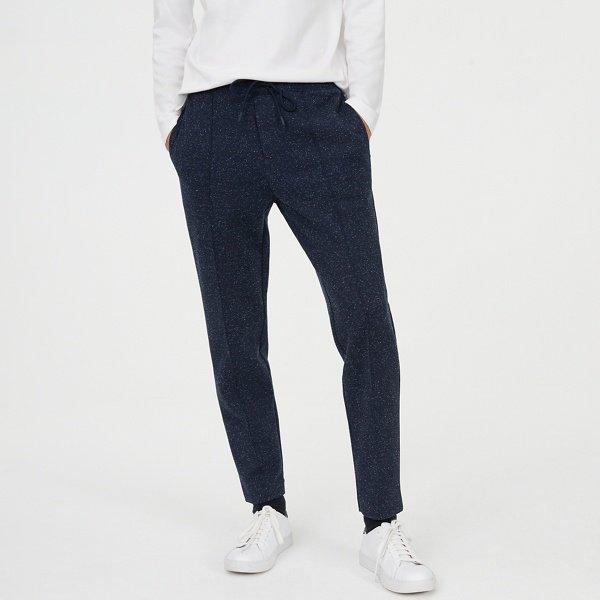 Club Monaco Navy Mix Donegal Sweatpant