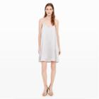 Club Monaco Color Silver Elowen Silk Dress In Size 0