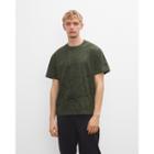 Club Monaco Linear Floral Tee