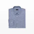 Club Monaco Color Blue Slim-fit Italian Dress Shirt