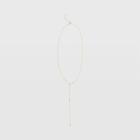 Club Monaco Color Gold Serefina Chain Lariat Necklace