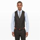 Club Monaco Color Brown Made In The Usa Suit Vest In Size 40s