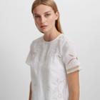 Club Monaco Color White Luceenie Linen Dress