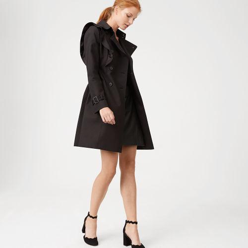 Club Monaco Color Black Damarah Trench Coat