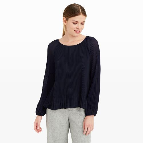 Club Monaco Color Blue Lloyed Top