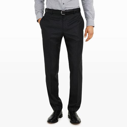 Club Monaco Color Grey Made In Usa Stripe Trouser