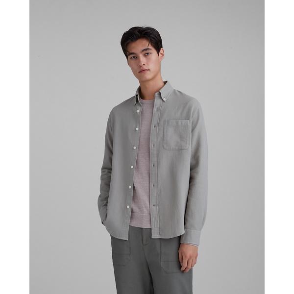 Club Monaco Standard Fit Waffle Knit Shirt