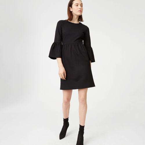 Club Monaco Color Black Loalla Ponte Knit Dress