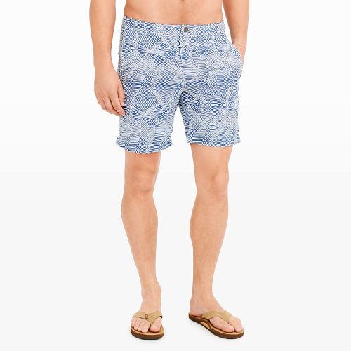 Club Monaco Color Blue Onia Calder Swim Trunks