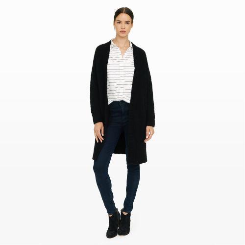 Club Monaco Color Black Raquela Boucl Wrap In Size Xs