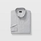 Club Monaco White/grey Slim Houndstooth Flannel Shirt
