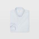 Club Monaco White/blue Oxford Stripe Shirt