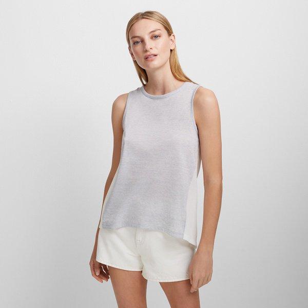 Club Monaco Medium Heather Grey Minley Top