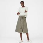 Club Monaco New Olive Jalilla Skirt