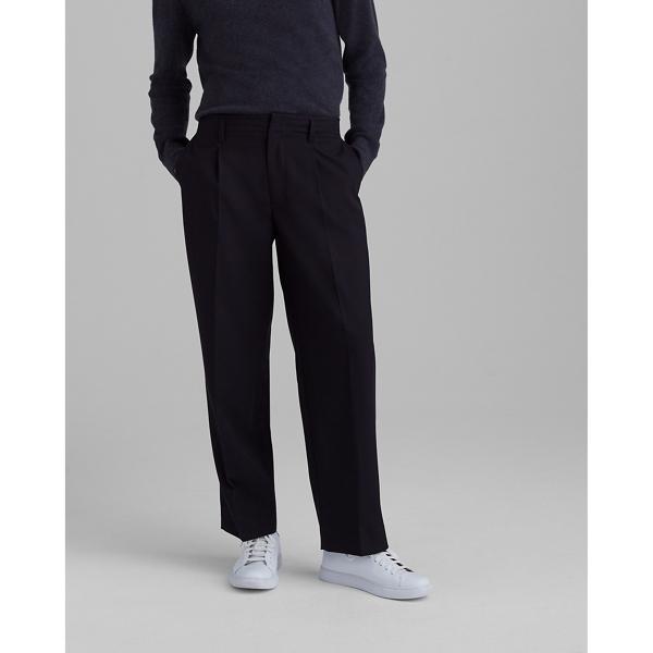 Club Monaco Pleated Straight Leg Trouser