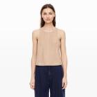 Club Monaco Color Brown Rachelle Suede Tank