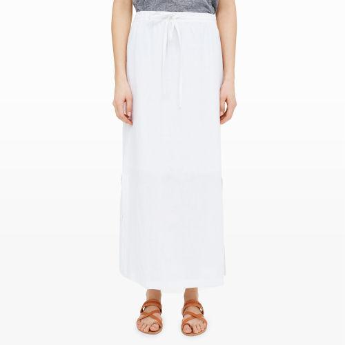 Club Monaco Color White Marlin Drawstring Skirt