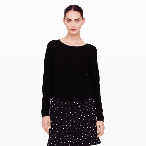 Club Monaco Color Black Everett Sweater In Size M