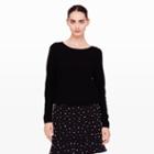 Club Monaco Color Black Everett Sweater In Size M