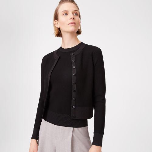 Club Monaco Color Black Quennedie Cardigan