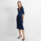 Club Monaco Navy Priyana Skirt