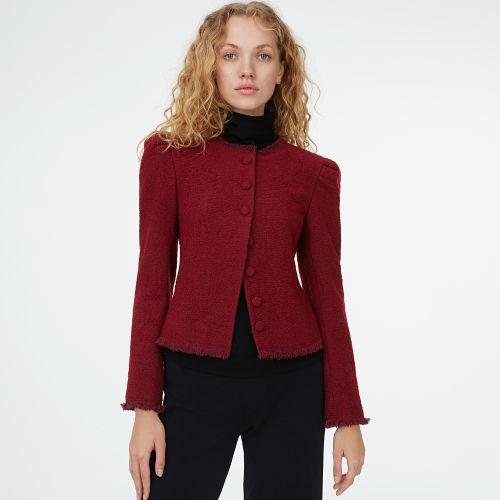 Club Monaco Color Red Milah Jacket