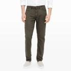 Club Monaco Color Green Washed Twill 5-pocket Pant