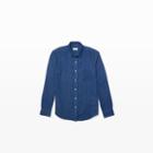 Club Monaco Slim-fit Pc Double-face Shirt