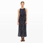 Club Monaco Color Deep Sea Finola Silk Dress