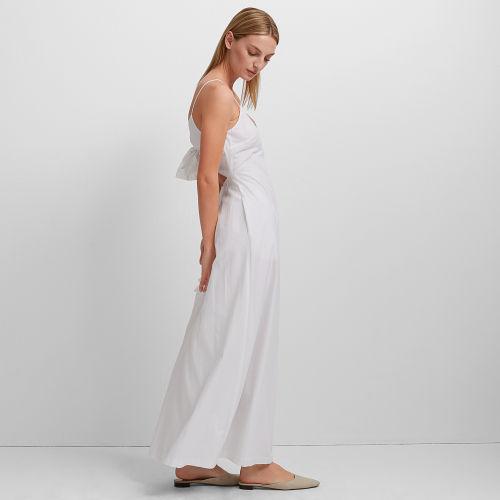 Club Monaco Color White Odessya Cotton Dress