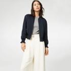 Club Monaco Color Blue Baine Bomber