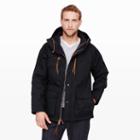 Club Monaco Color Black Woolrich Ballistic Mtn. Parka In Size Xs