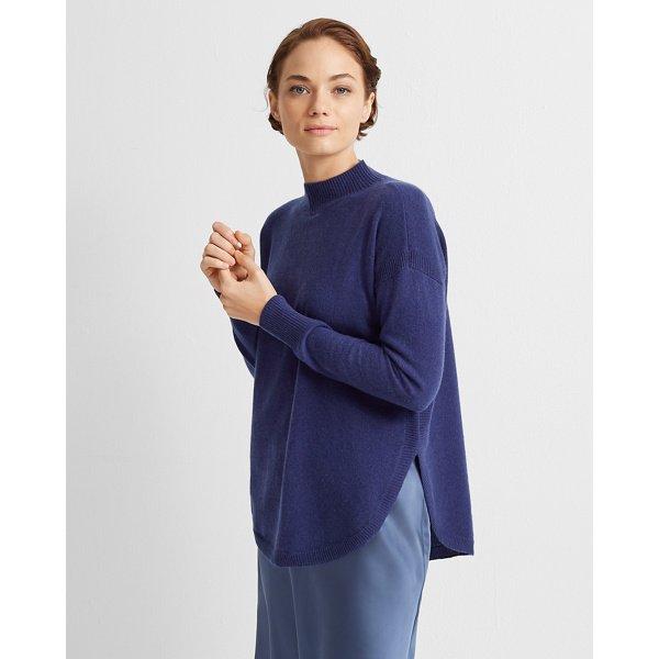 Club Monaco Bright Navy Nalia Cashmere Sweater