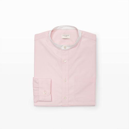 Club Monaco Color Pink Slim End-on-end Shirt