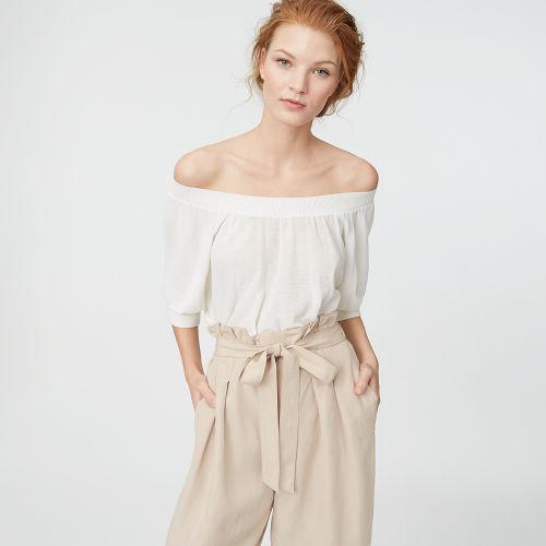 Club Monaco Color White Bijoux Sweater