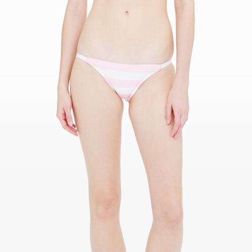 Club Monaco Color Petal Pink/cream Stripe Solid & Striped Morgan Bottom