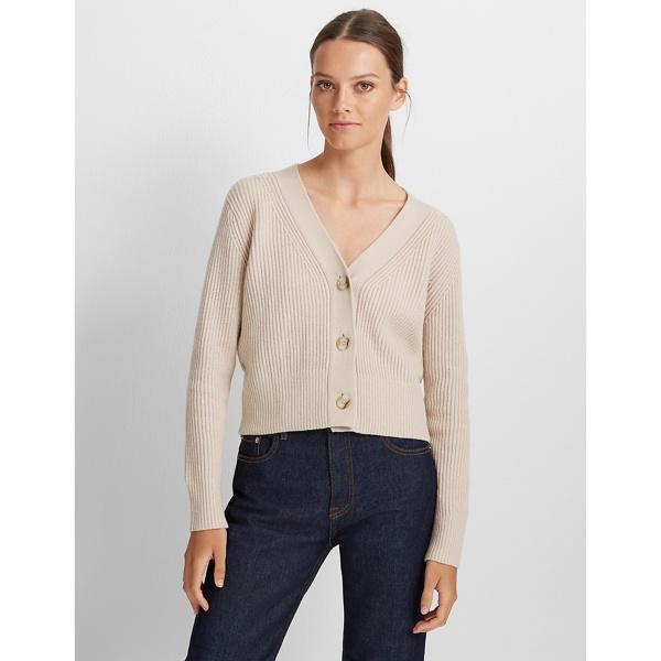 Club Monaco Oat Button Cardigan