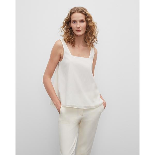 Club Monaco Ruched Back Tank