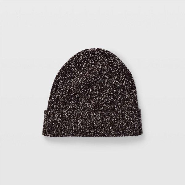 Club Monaco Brown / Cream Kensington Cashmere Beanie